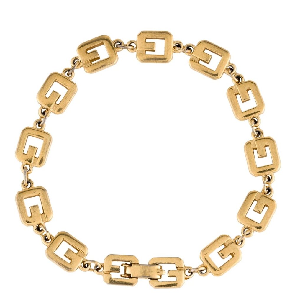 Givenchy G-Link Gold Bracelet - 7"